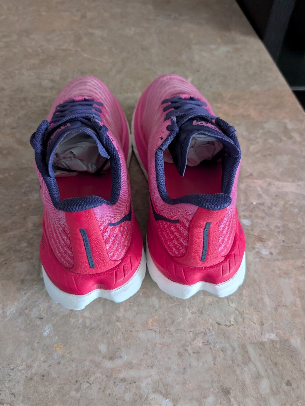 Hoka One One Mach 5 Solimar Strawberry Raspberry Running Shoes Women's 8.5 - Picture 6 of 13